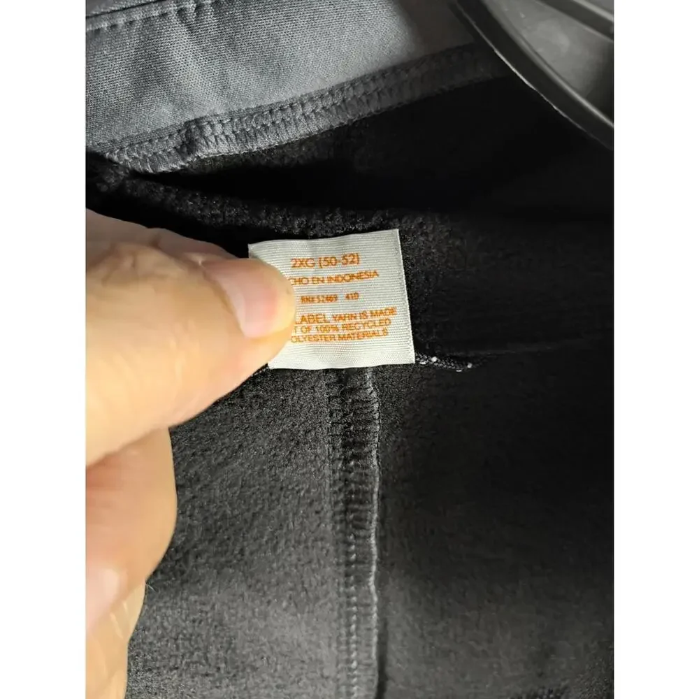 Ozark Trail Soft Shell Men's Size 2XL Gray Hooded Full Zip Jacket NWT